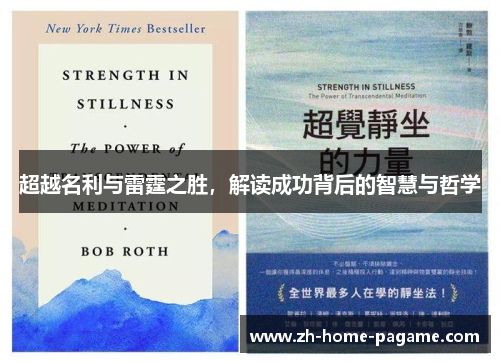 超越名利与雷霆之胜,解读成功背后的智慧与哲学 超越名利与雷霆之胜,解读成功背后的智慧与哲学