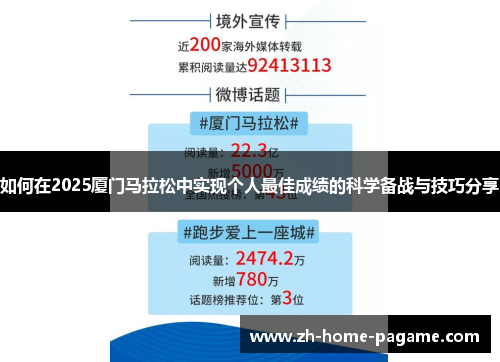 如何在2025厦门马拉松中实现个人最佳成绩的科学备战与技巧分享 如何在2025厦门马拉松中实现个人最佳成绩的科学备战与技巧分享